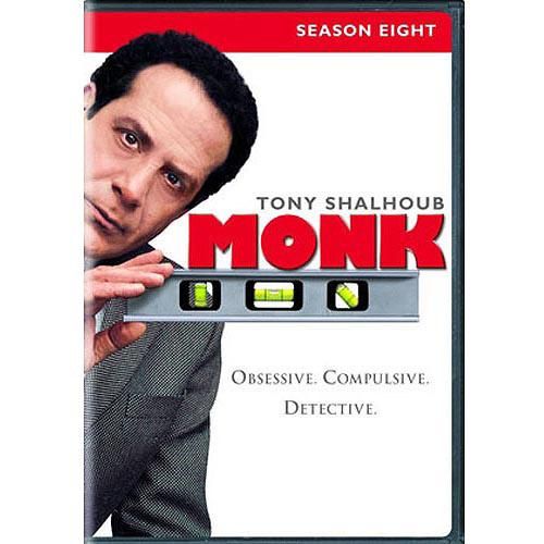 Monk The Complete Eighth Season 8 DVD 2012 4 Disc Set