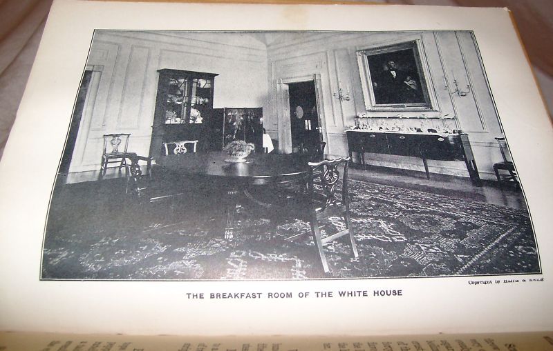 RARE 1925 The White House Cookbook by Zielmann Gillette