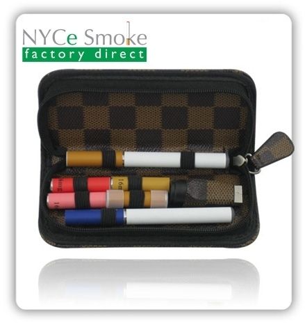 Electronic Cigarette E Cig Leather Case from Nycesmoke