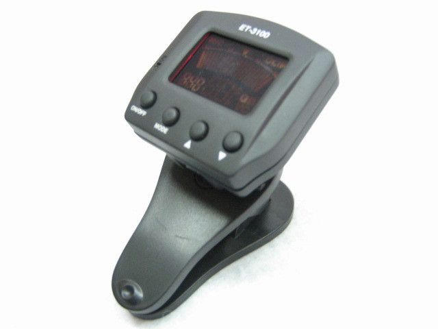 GUITAR TUNER   Electronic Chromatic LIT digital Bass Electric