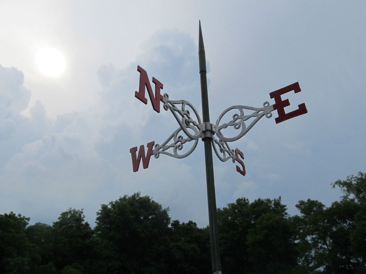 Original Lightning Rod Weather Vane Directionals