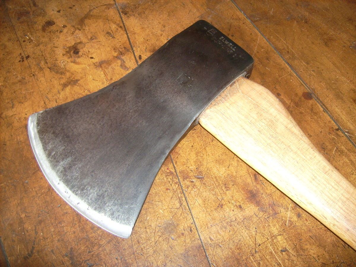 An Elwell English Make Single Bit Axe* Nice