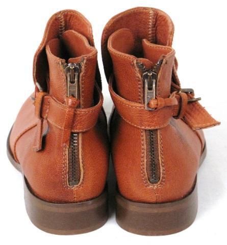 Crew Emmett Ankle Boots Warm Sienna Size 7 1 2