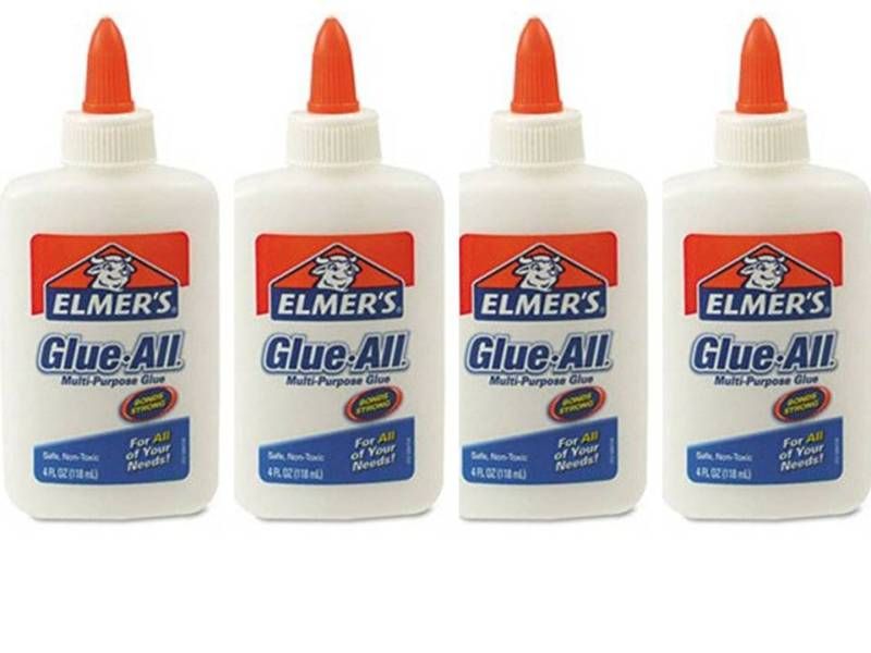 Elmers White Glue All 4 oz 4 Bottles