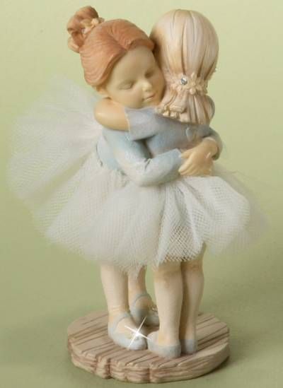 Enesco Foundations Friends Forever Ballerina Friends Karen Hahn