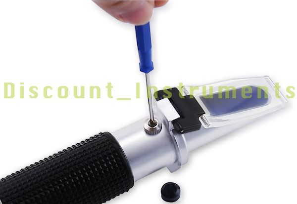 Brix Refractometer 0 32 ATC Fruit Juice Wine CNC Sugar