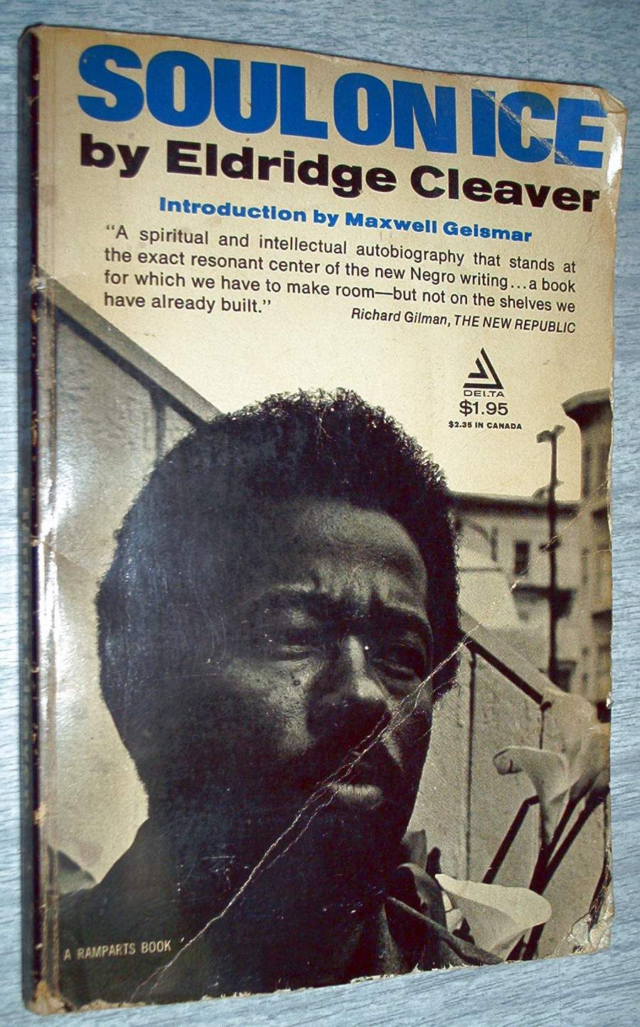 Black Panther Eldridge Cleaver Soul on Ice SB 1968 2pt`