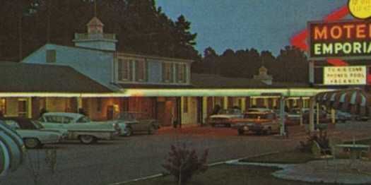 MOTEL EMPORIA VA MULTIVIEW POOL DIVING OLD CARS MORE Virginia