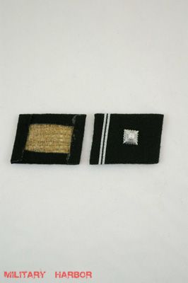 WWII German Elite Scharführer Staff Sgt Collar Tabs