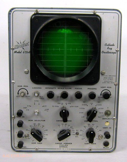  Cathode Ray Oscilloscope O Scope Electrical Test Instrument