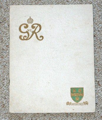 1936 Johannesburg South Africa Book King George VI