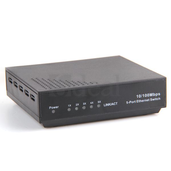 RJ45 5 Port 10 100Mbps Fast Network Ethernet Switch Hub