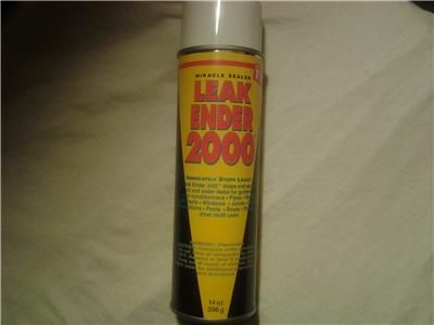 Leak Ender 2000 Miracle Plumbing Sealer Mighty Pipe Sealer 14 oz New