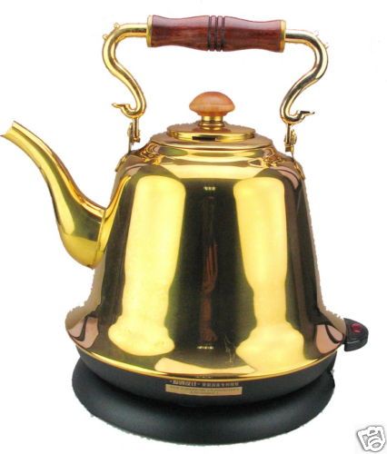 1989 Titanium Electric Tea Kettle 220V 0 8L 1200W K 208