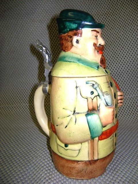 1950 Eckhardt Engler Character Alpine Man Beer Stein