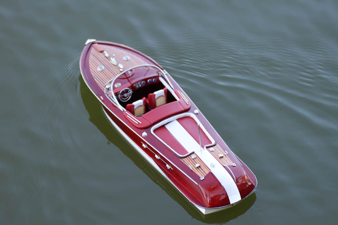 High Quality Wooden Speed Boat Model 26 Designed for RC