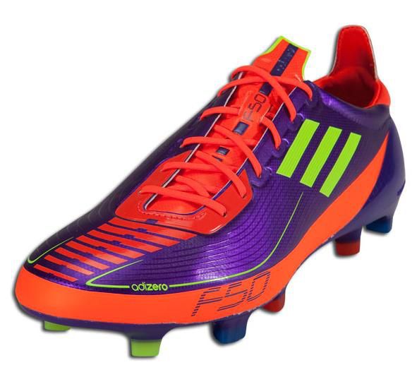 Adidas F50 Adizero Prime FG Purple Orange Red   Click Image to Close