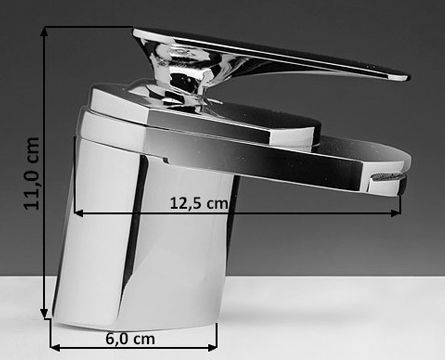  Waterfall Bathroom Sink Faucet (Chrome Finish) High Qaulity