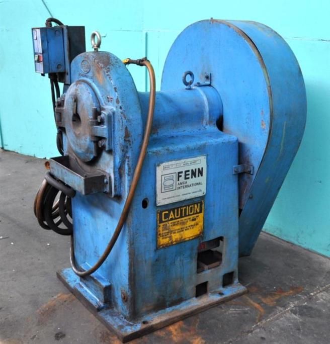 FENN 3F 2DTE SWAGING MACHINE BLACKSMITH / FORGING MACHINE 5 HP