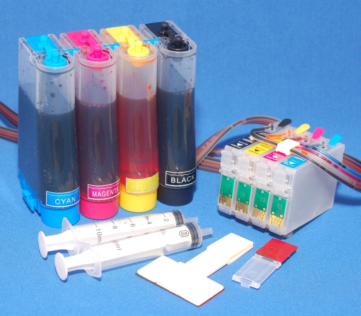 Bulk Ink CIS CISS for Epson Workforce 630 633 635 840 Printers