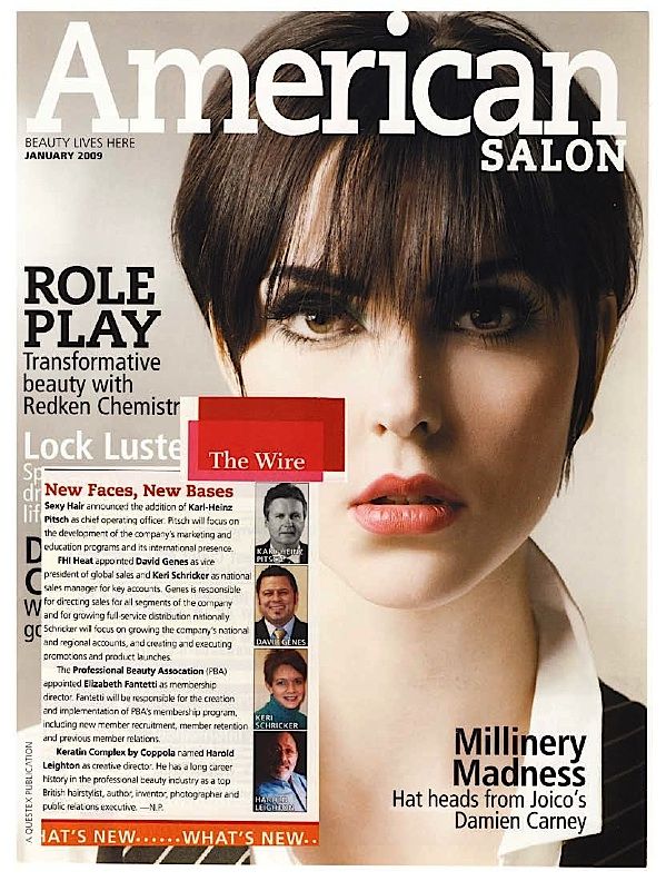 As Seen in  Audrey Magazine, American Salon, Essence, Modern Salon