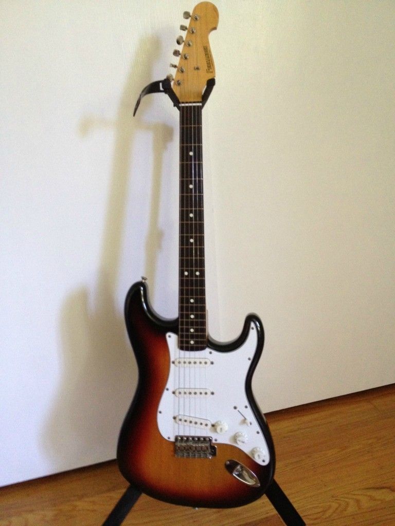 Fernandes Strat Vintage Electric Guitar with Case