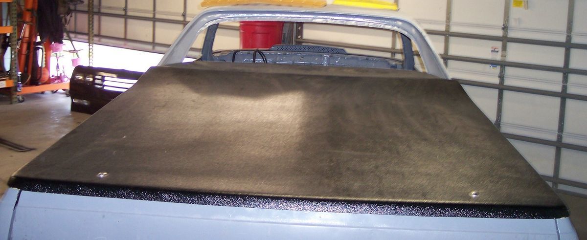  El Camino GMC Caballero Fiberglass Truck Bed Lid Tonneau Cover