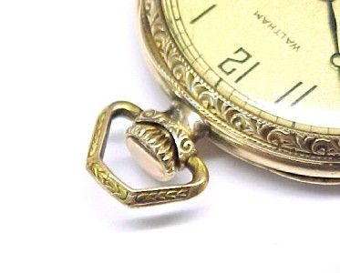  Vintage Pocket Watch with 20 Year Fahys Green Gold Filled Case