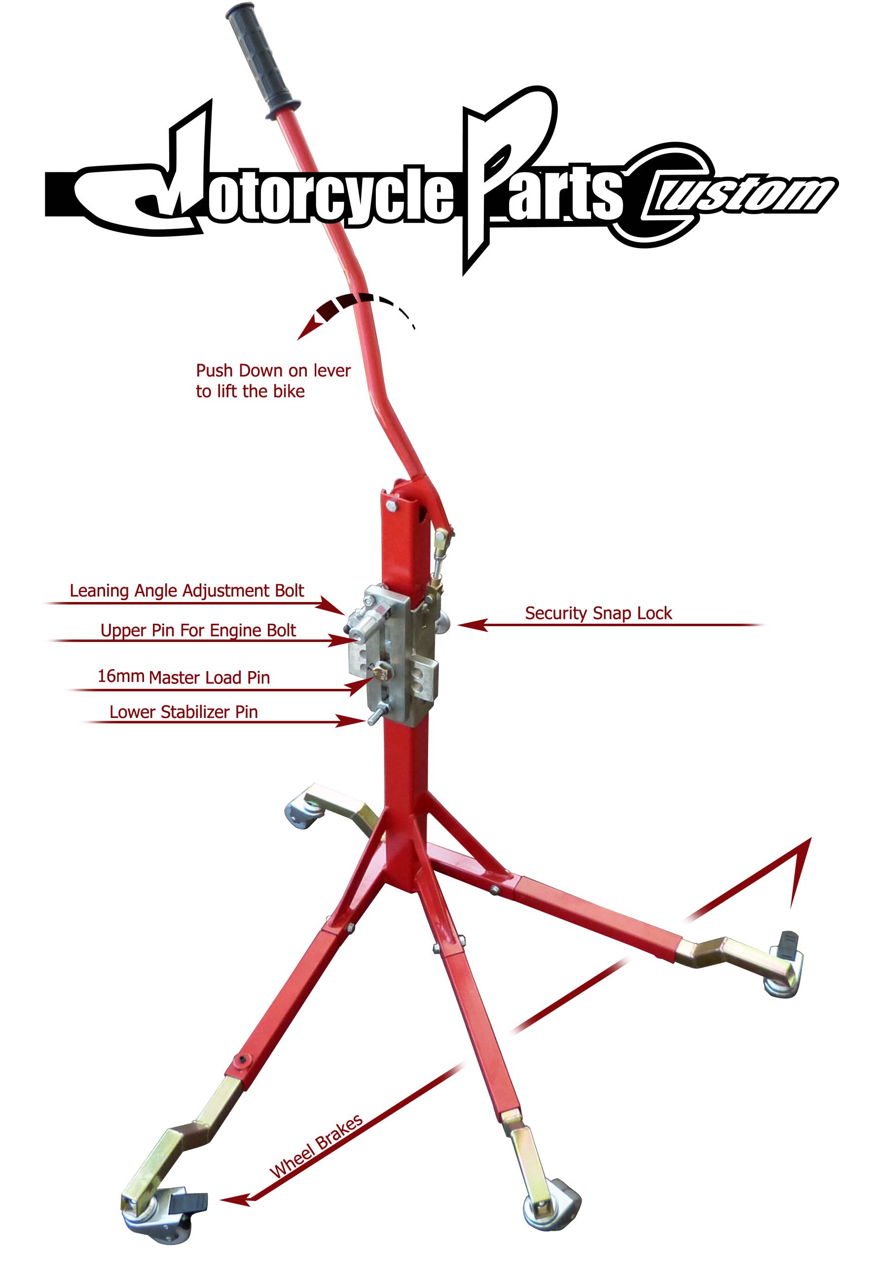  and easy accessibility to your bike for maintenance and repair jobs