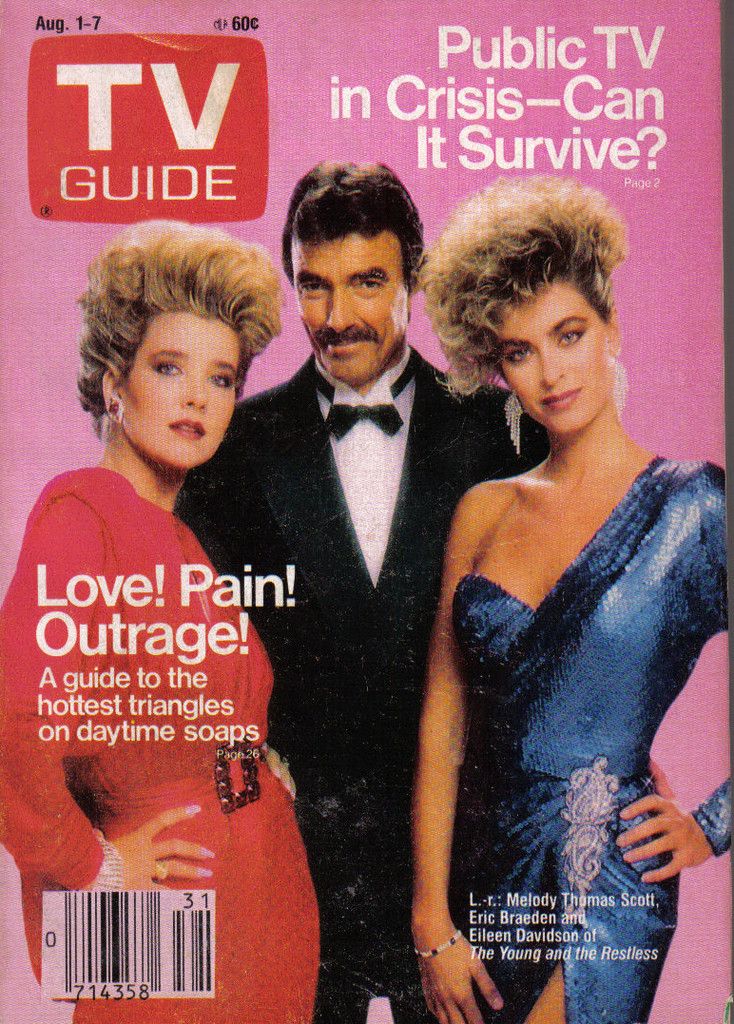  August 1 1987 Melody Thomas Scott Deborah Norville Eric Braeden