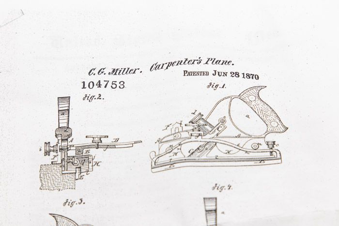 Extra Fine Stanley Millers Patent No 41 Ornate Plow Plane