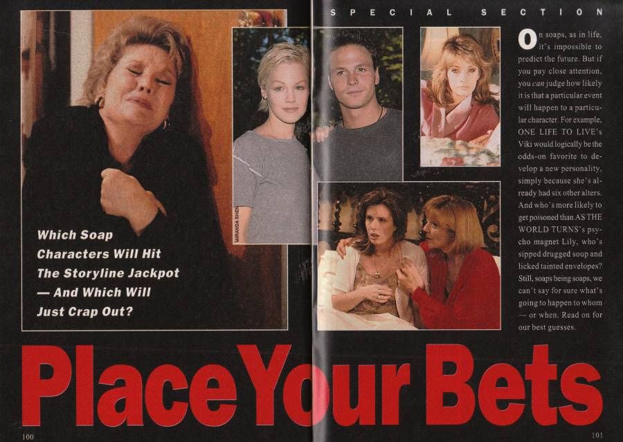  March 26 1996 Peter Reckell Erika Slezak Days of Our Lives