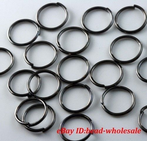 Silver Gold Plated Open Metal Jumping Rings Finding You Choose Color