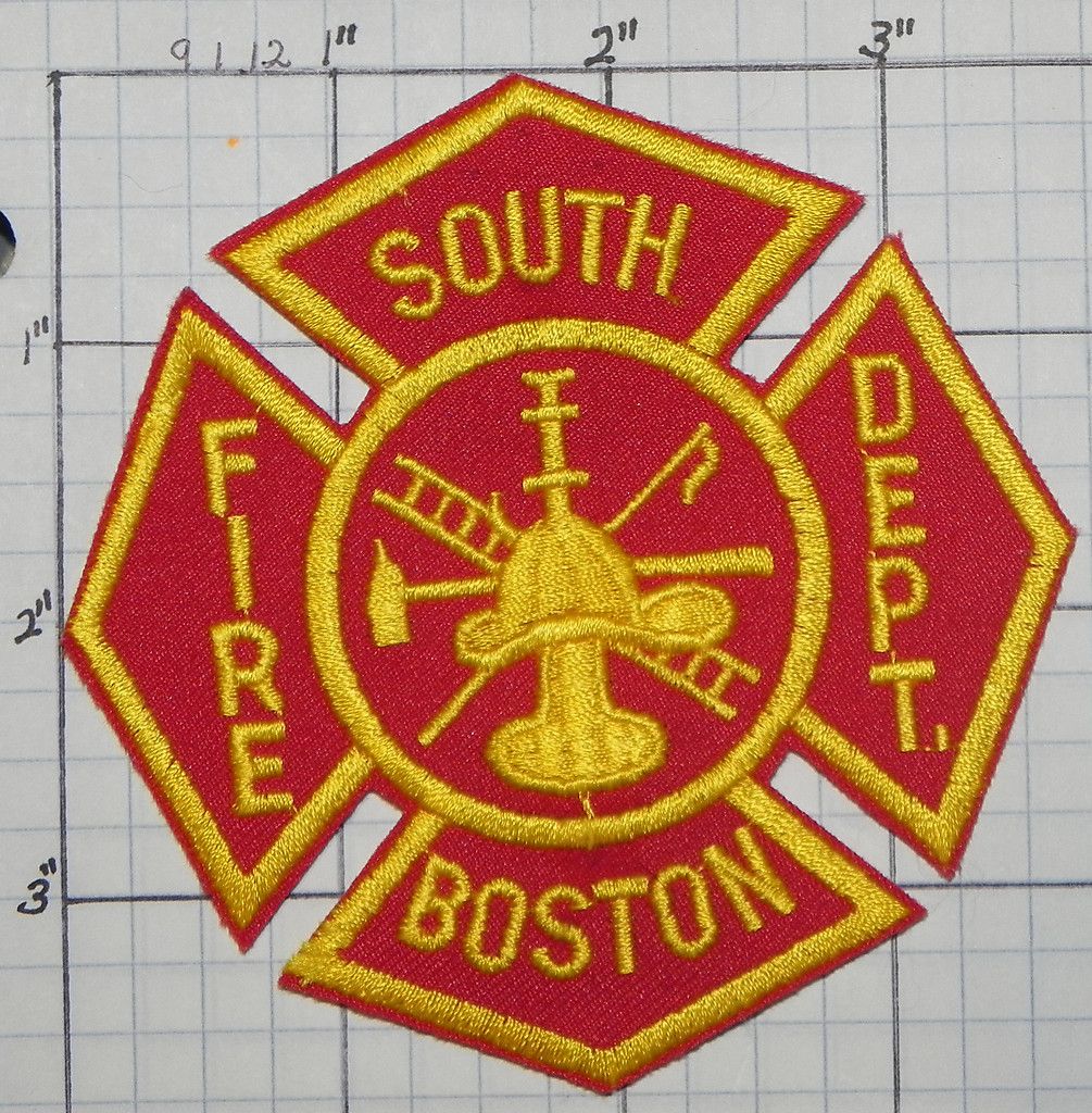 Massachusetts South Boston Fire Dept Patch