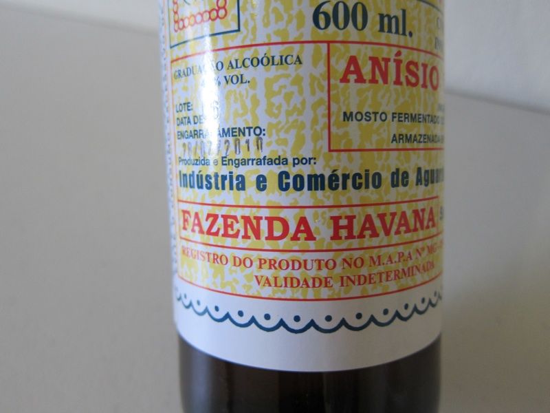 Anísio Santiago Fazenda Havana Brazilian Cachaça RARE Pinga Brazil