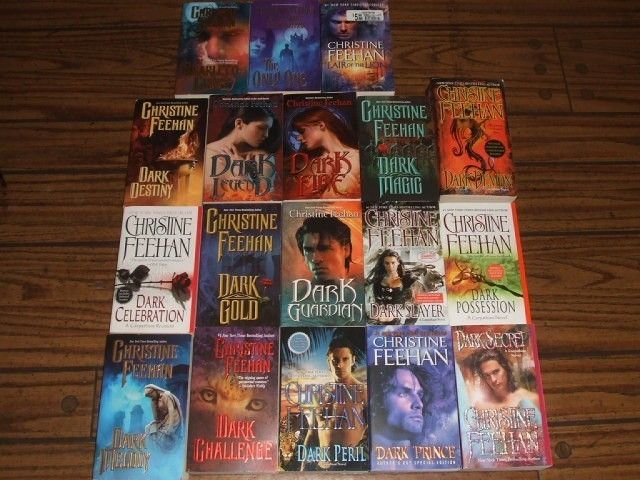 Christine Feehan Lot   Dark Series 18 Carpathian novels   paperback