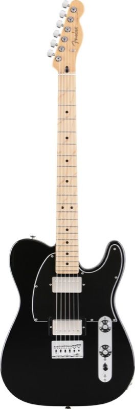 Fender Blacktop™ Telecaster® HH Maple Fingerboard Black 0148202506