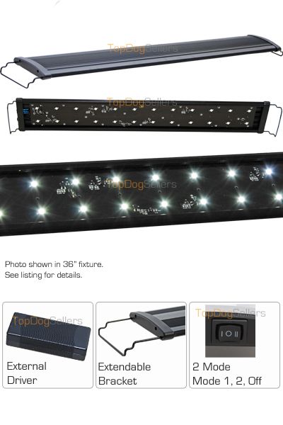 EVO 48 6500K LED Aquarium Light 32X 3 Watts 3W Freshwater Plant