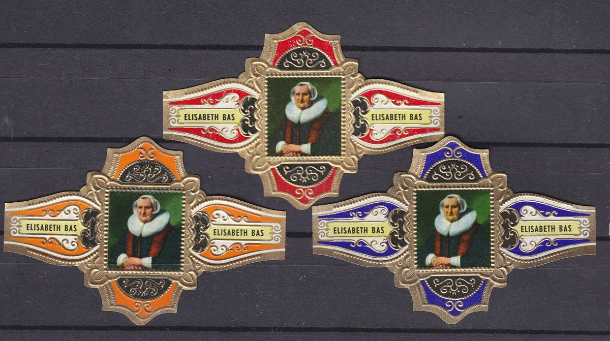  0002 Cigar Bands NL Elisabeth Bas Ferdinand bol No I A B D