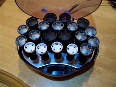 Remington Hot Curlers Rollers Roller Set Used Pageant KF 201 Travel