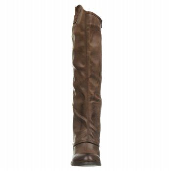 Womens Fergalicious Ledge Riding Boots Brown 6 7 8 9 10