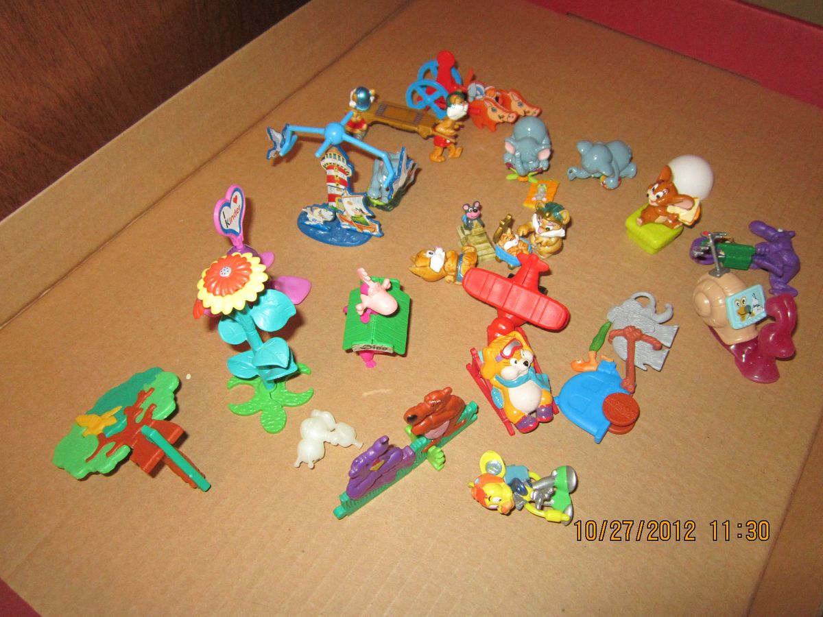  Ferrero Kinder Surprise Toys Lot