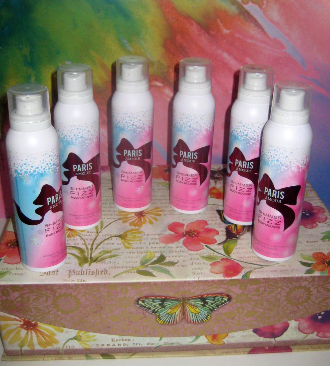  Collection ♥paris Amour♥ Shimmer Fizz ♥body Mousse