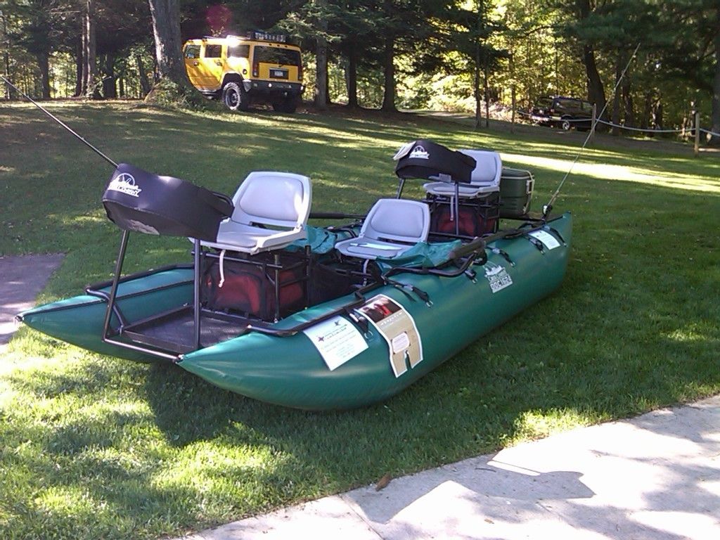 Creek Company ODC 1624 Pontoon Drift Fishing Boat