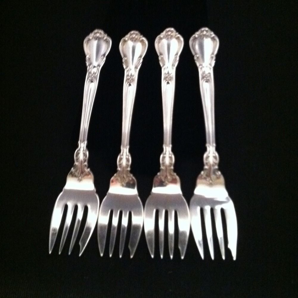 Gorham Chantilly Sterling Silver Salad Forks