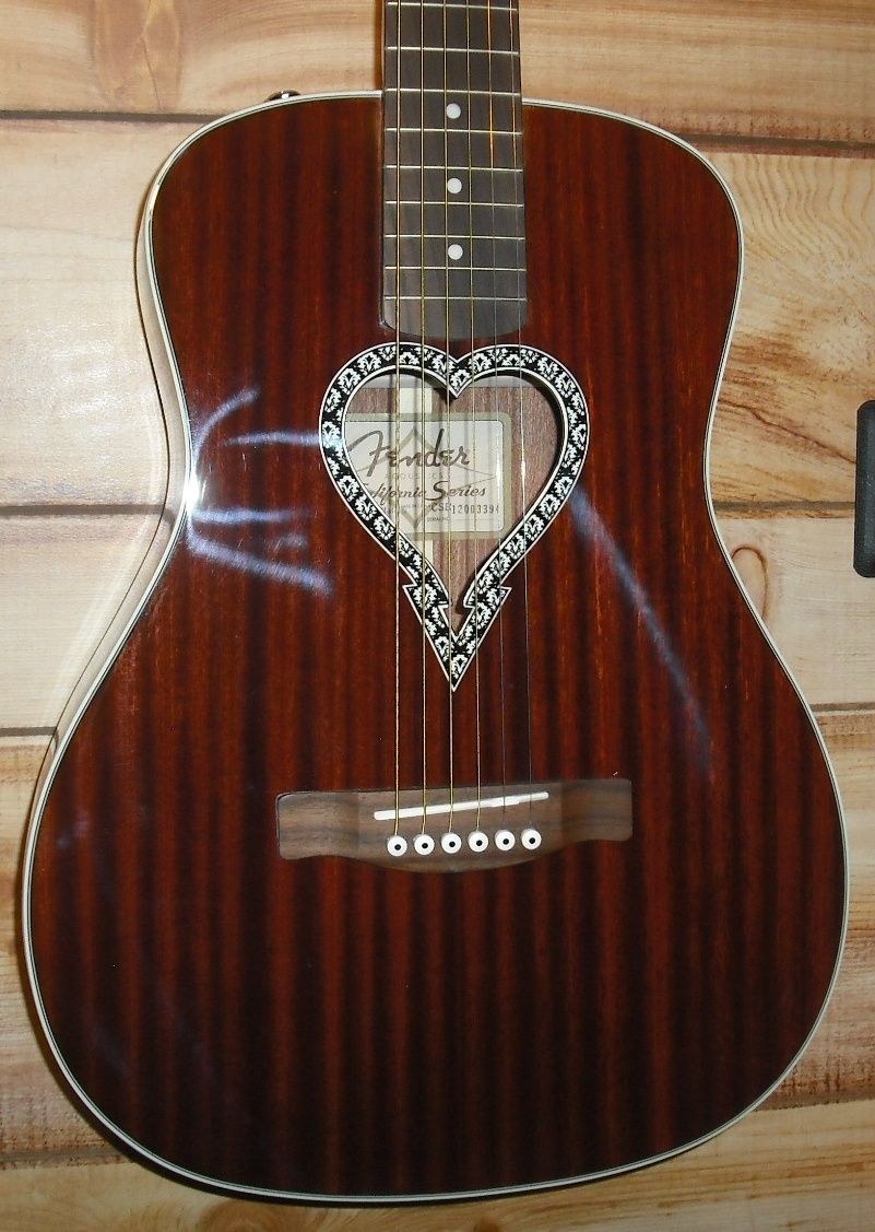 New Fender® Alkaline Trio Malibu Acoustic Guitar