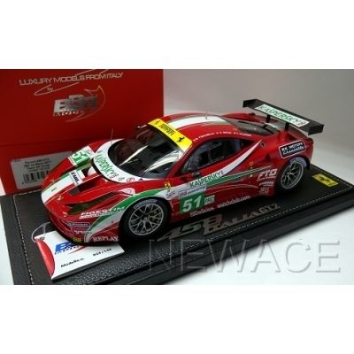 FERRARI 458 GT2 24H LE MANS 2011 LIM 140PCS BBR MODELS 1 18 P1834