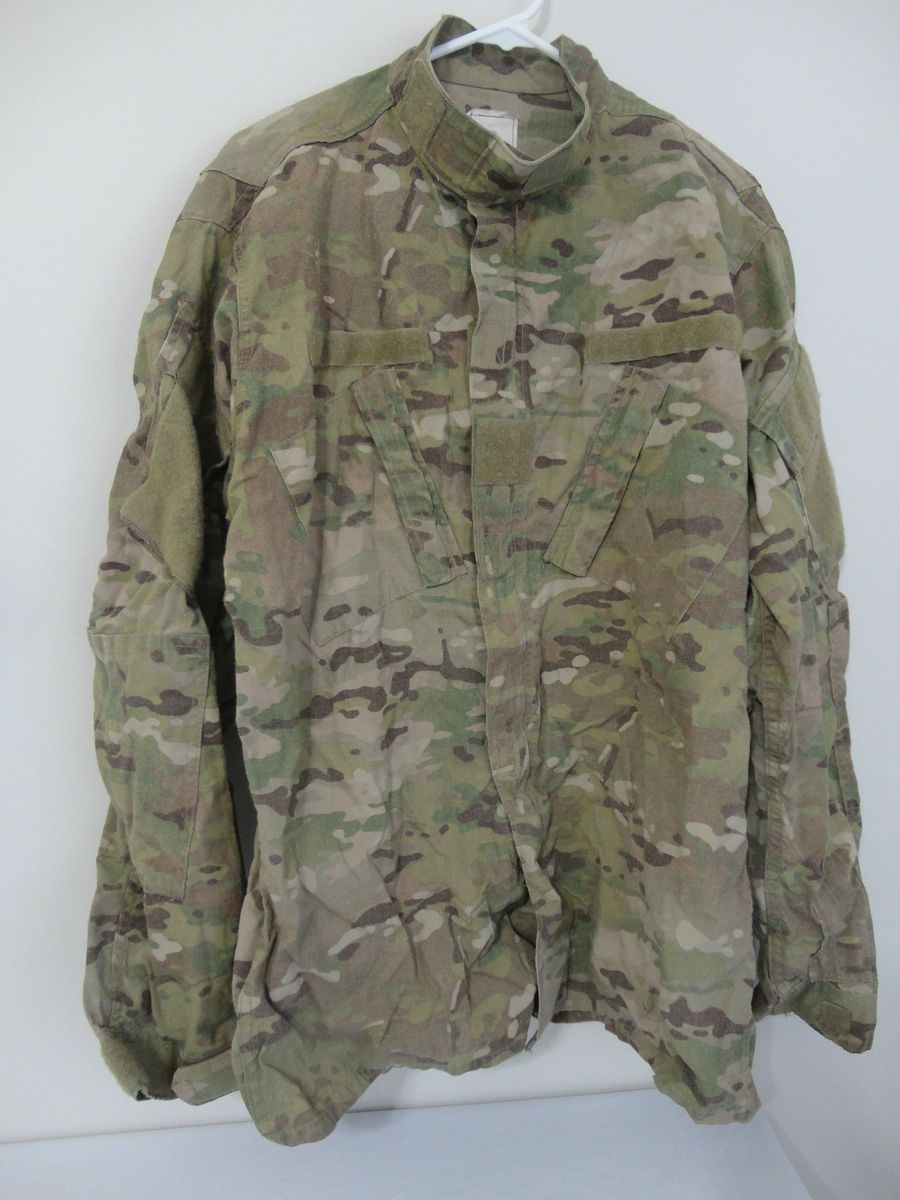 Military Multicam Flame Resistant Shirt Size Large XLong