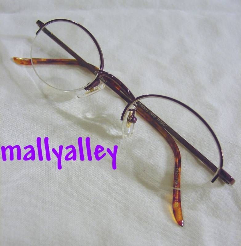 Foster Grant Reading Glasses 1 00 Brand New Pink Metal Half Rimless