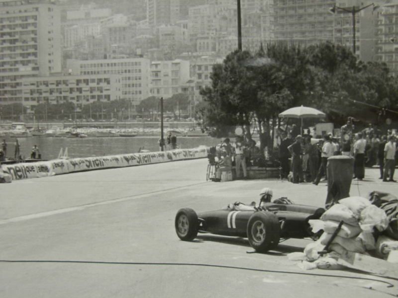 Grand Prix Frankenheimer BRM Garner Crash Photo Bernard Cahier